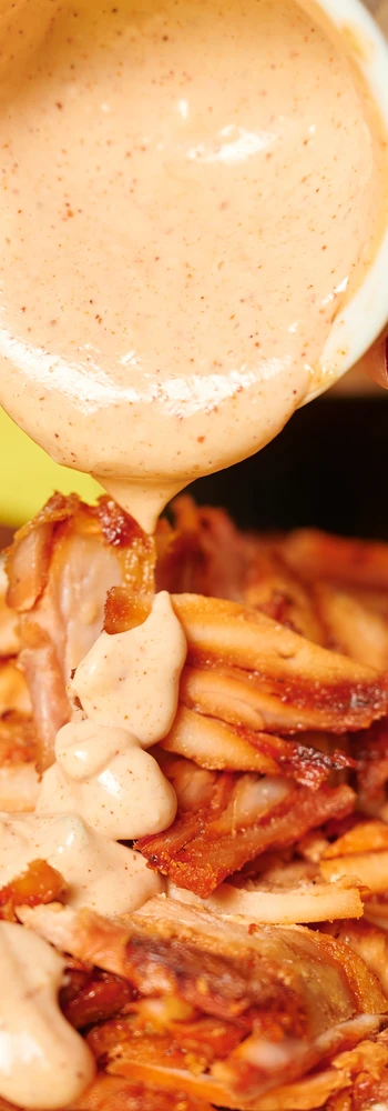 Loaded fries with sauce – My Shawarma Dubai