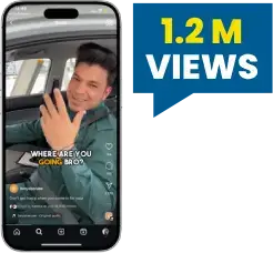 Restaurant social media marketing video with 1.2M views