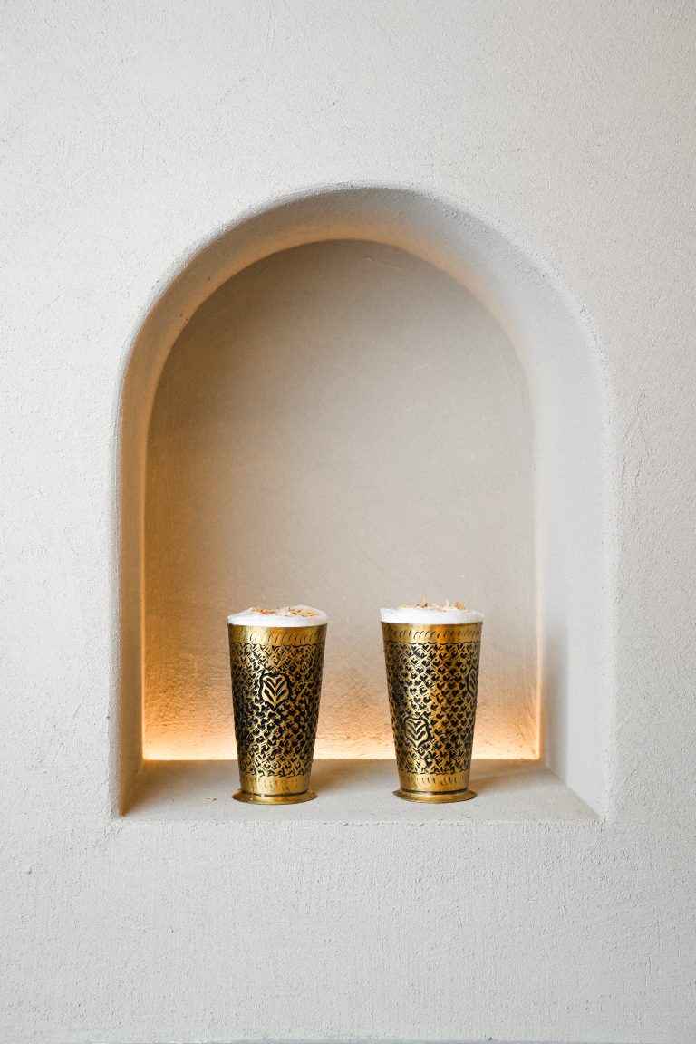 Restaurant repositioning content: Traditional chai service at Nayaab Haandi showcasing authentic Pakistani hospitality and premium experience.