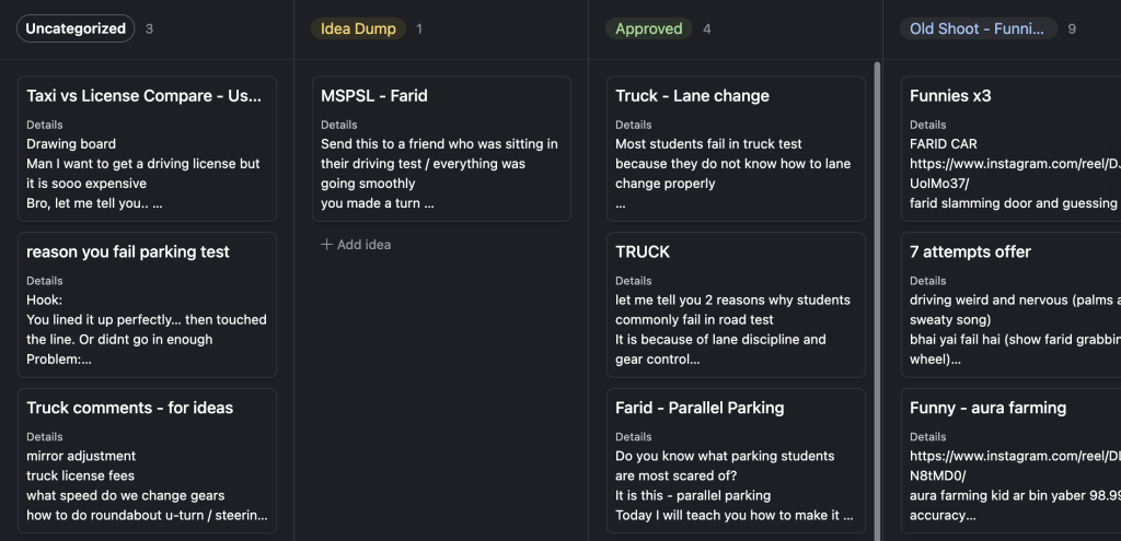 social media team strategy document